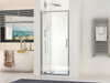 8MM Thickness Tempered Glass Alumium Frame Single Pull Door and Double Pull Doors