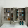 Entop European Style Floor Standing Basin Cabinet with Mirror