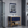 Blue Bathroom Cabinets Vanity