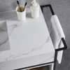 White Luxury Modern Bathroom Storage Vanity Set