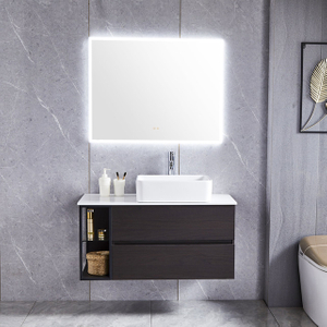 Ceramic Vanity Basin Bathroom Furniture Units