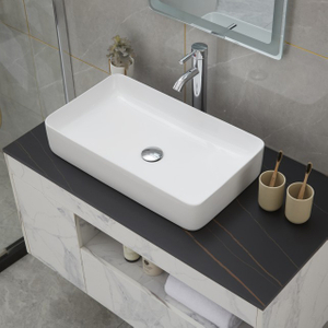 600mm bathroom ceramic sink counter top basin