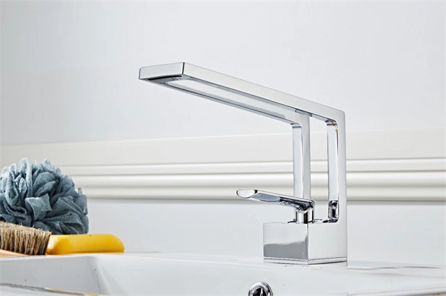 Hot And Cold Water Mixer Vanity Faucet