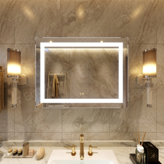 LED Mirror With Lights Rectangle Mirror Bathroom Wall Manufacture