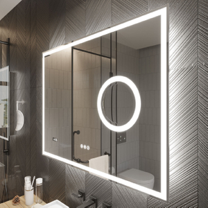 LED Mirror With Lights Rectangle Mirror Vanity Mirror